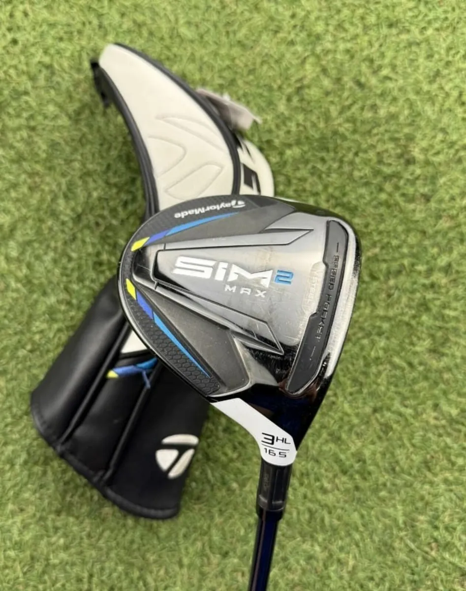 TAYLORMADE SIM 2 MAX HL #3 WOOD 16.5° / REGULAR - Image 2