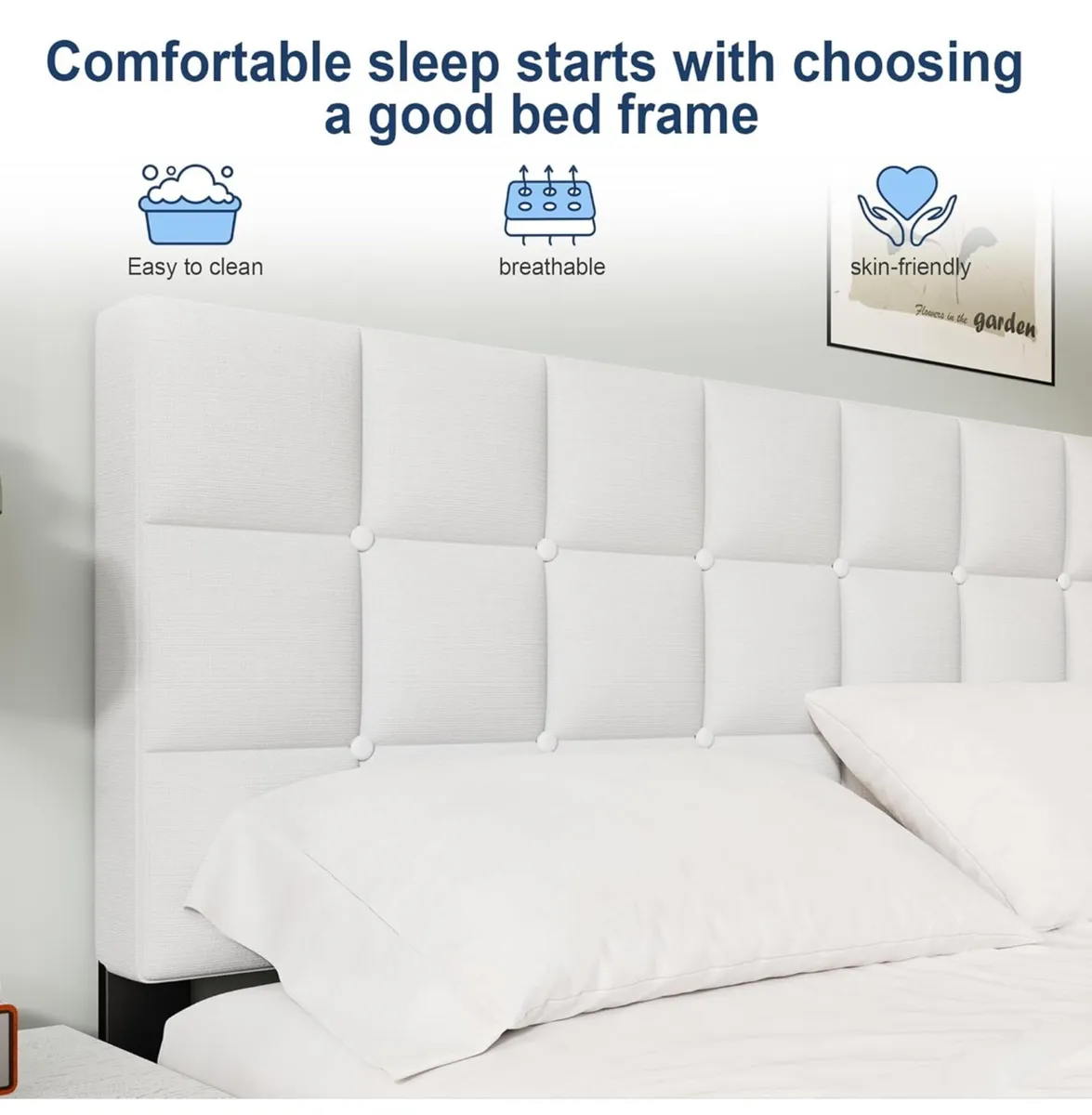 Small Double Bed Frame - Image 3