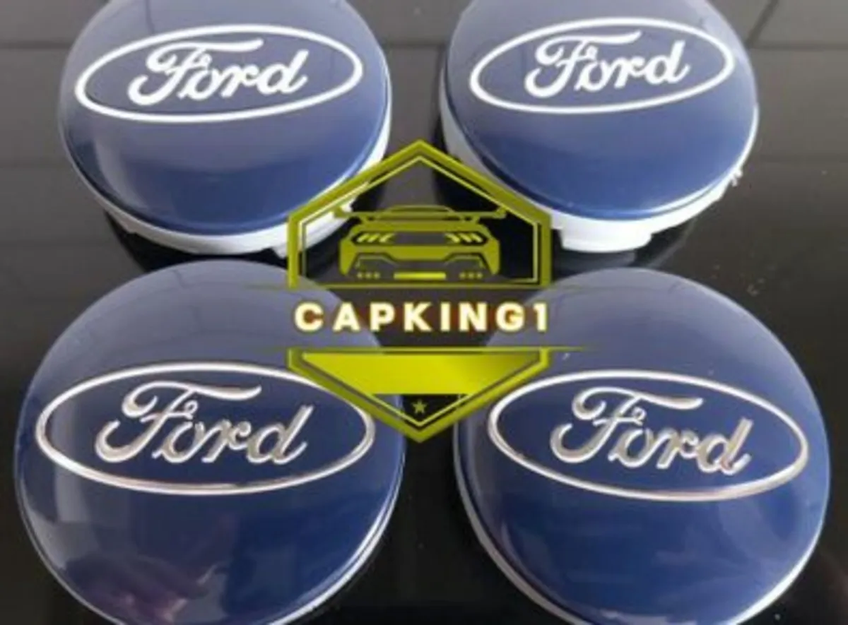 4 x Ford Centre Caps - FREE POST - Image 1