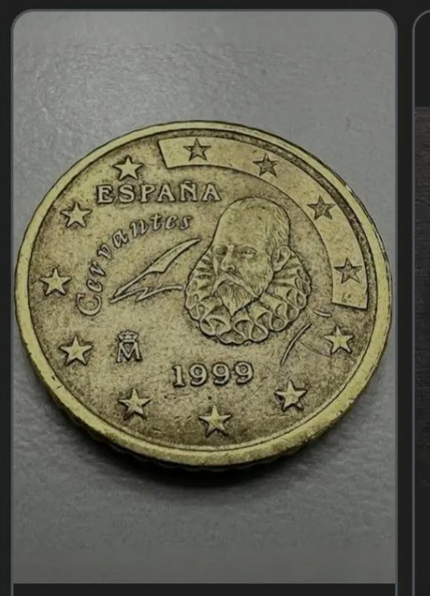Rare 1999 50 cent  coin - Image 1