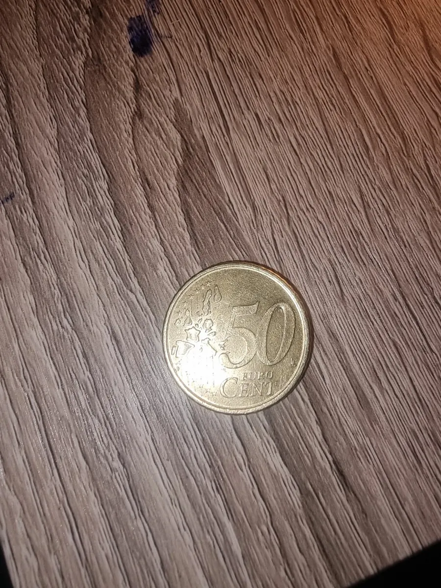 Rare 1999 50 cent  coin - Image 2