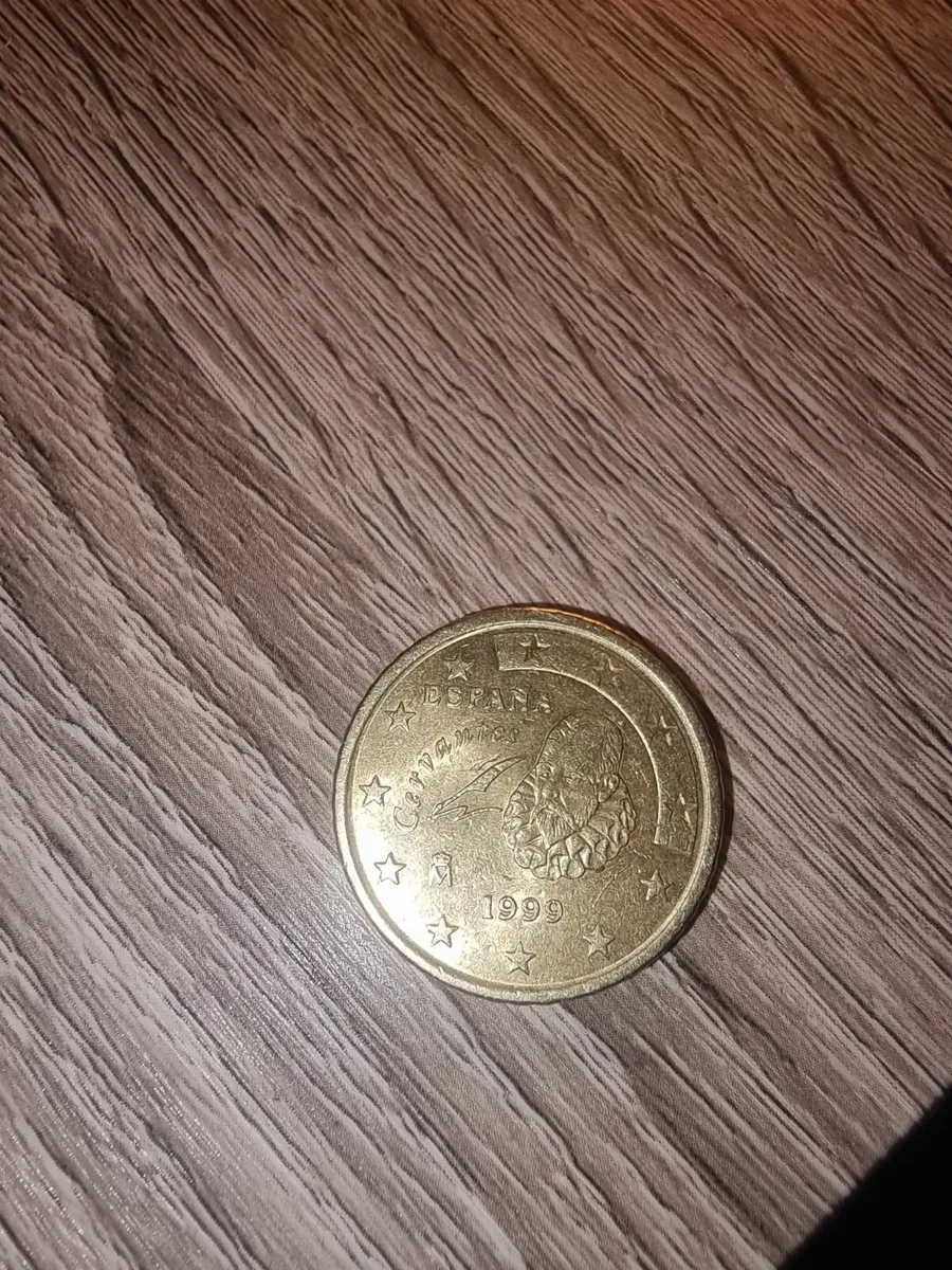 Rare 1999 50 cent  coin - Image 3