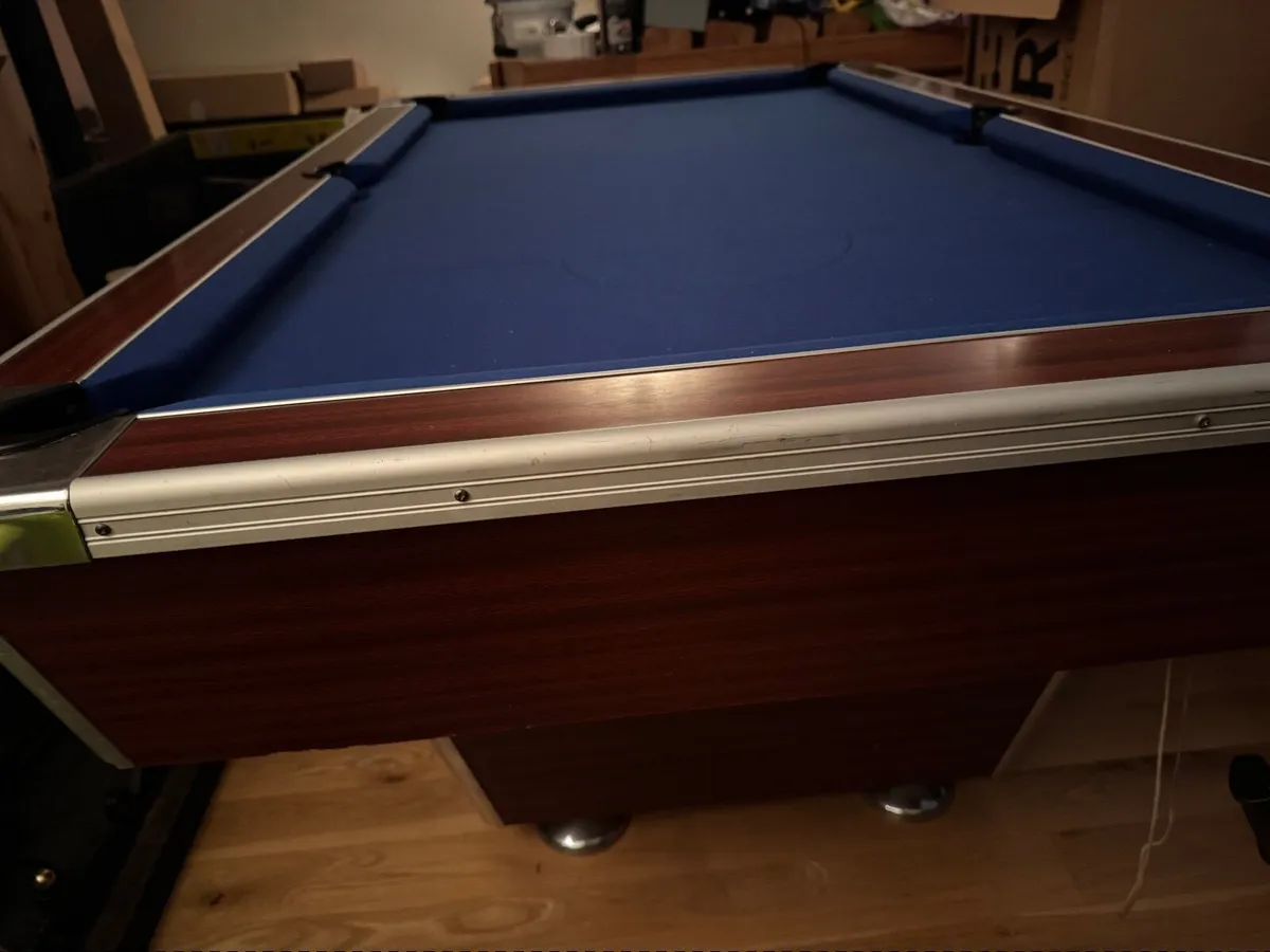 Slate Pool Table - Image 1