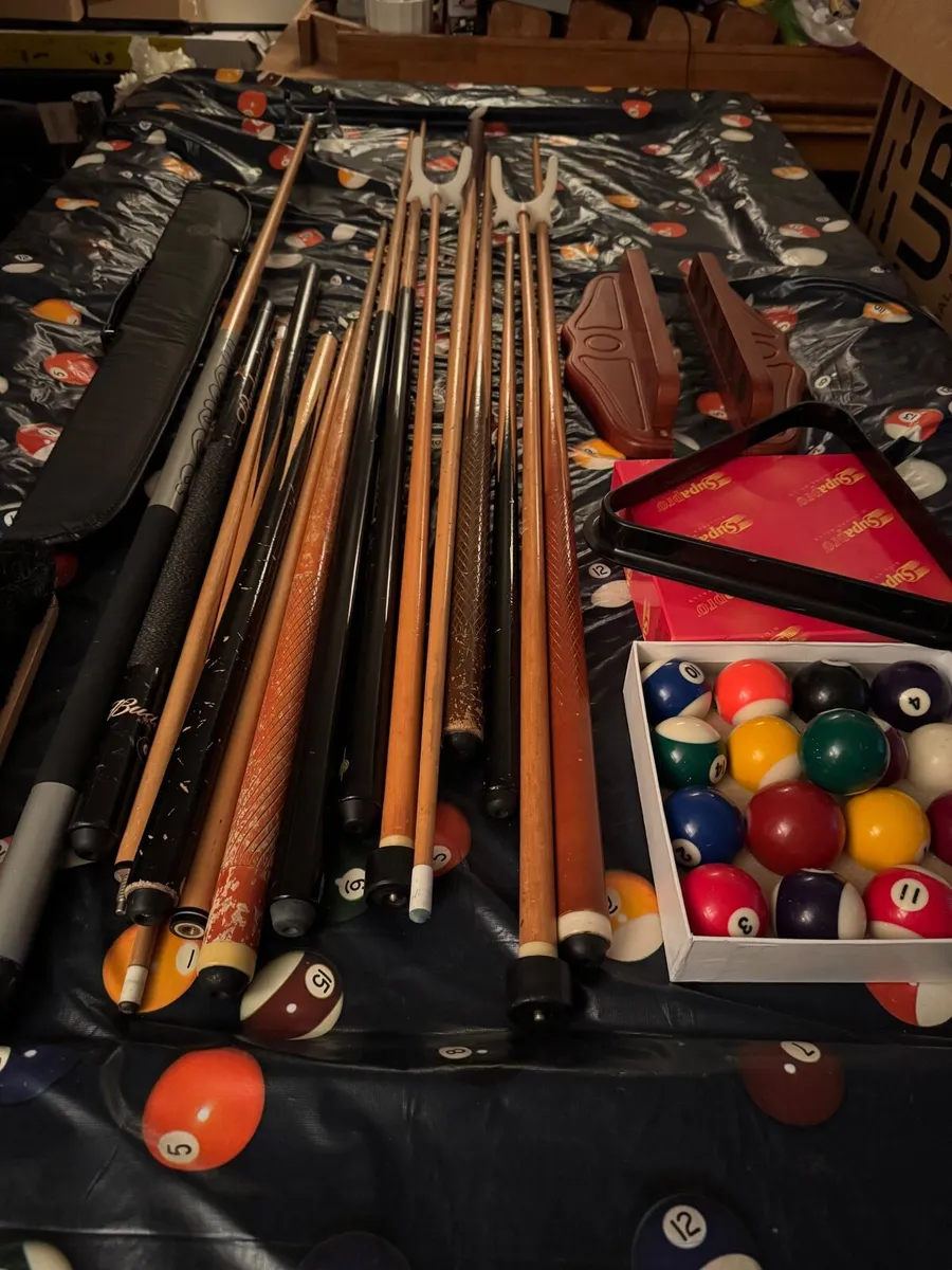 Slate Pool Table - Image 4