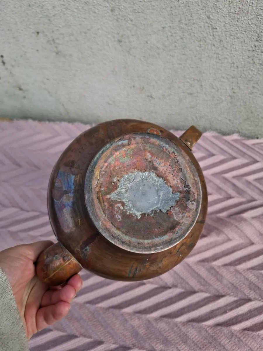 Copper tea pot postage possible - Image 2