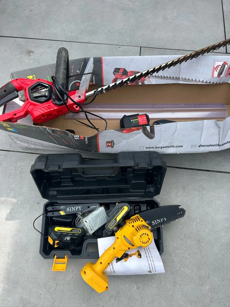 Dargan hedge trimmer&mini chainsaw - Image 1