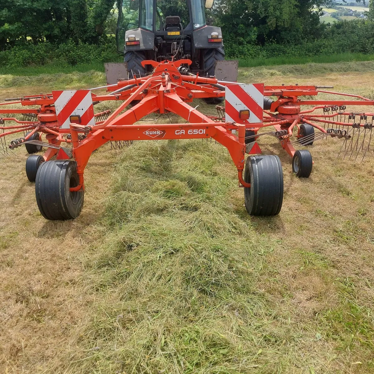 Kuhn 6501 20ft rake - Image 4