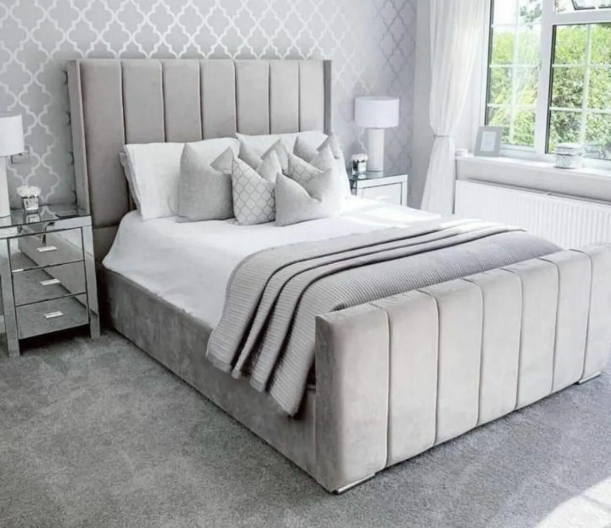 New Ottoman Storage Beds Frame Gas Lift  Beds - Image 3