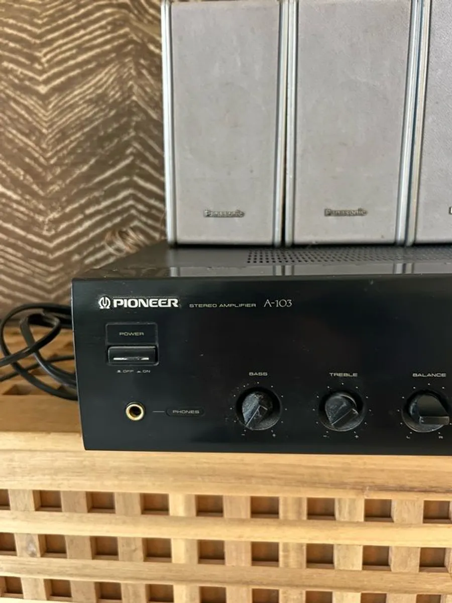 Pioneer Amplifer & Panasonic surround speakers - Image 2