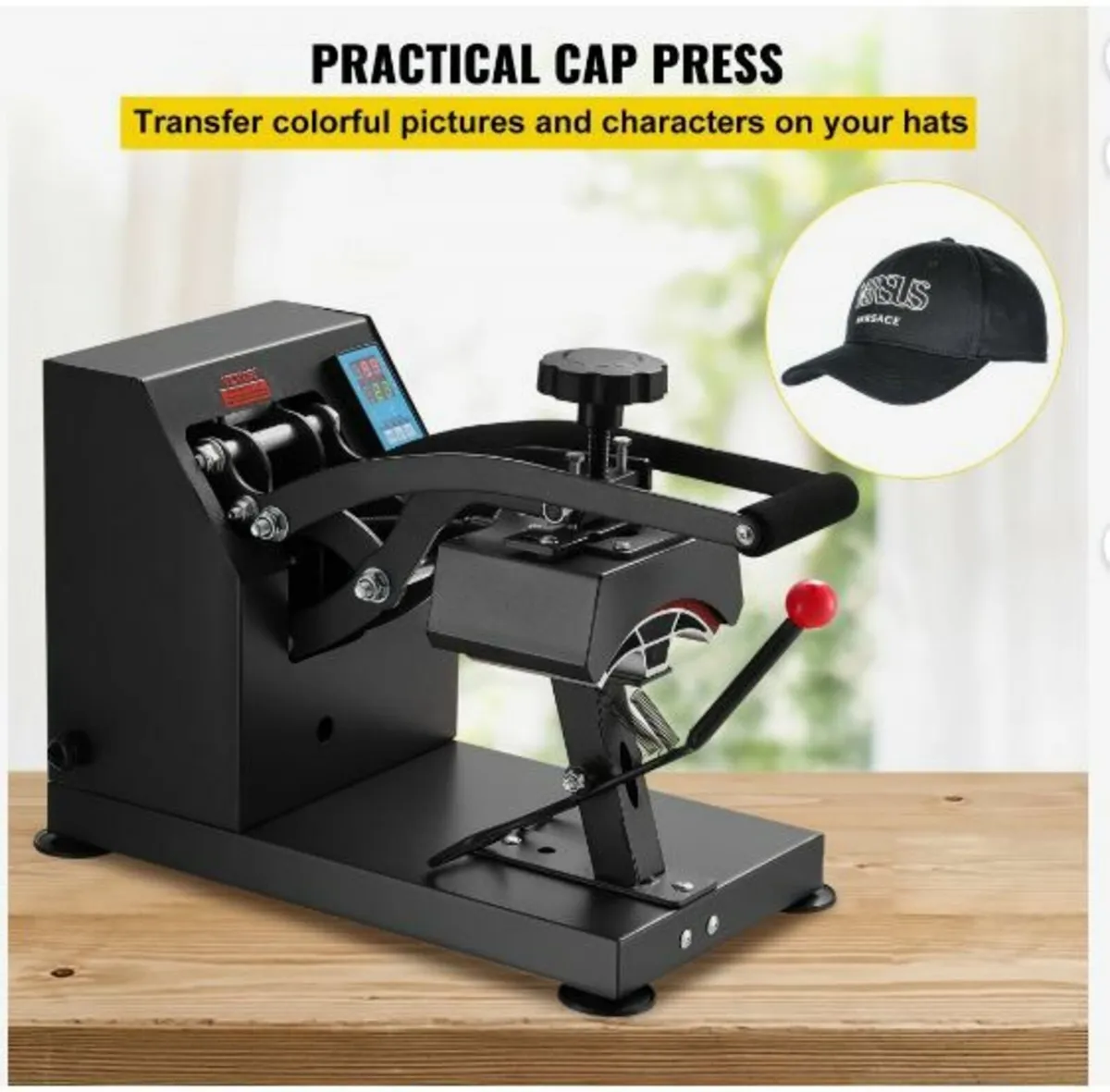 Hat Heat Press 5.5 x 3.5 inch Heat Press Machine - Image 3