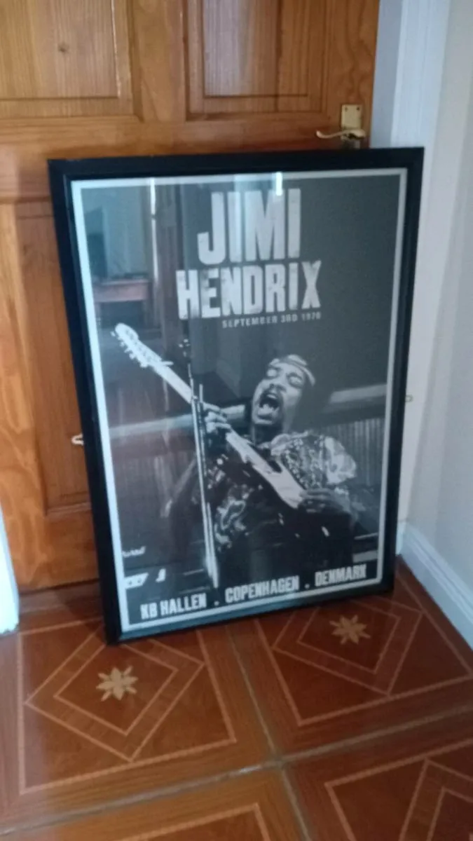 Large Jimi Hendrix Poster - Image 1
