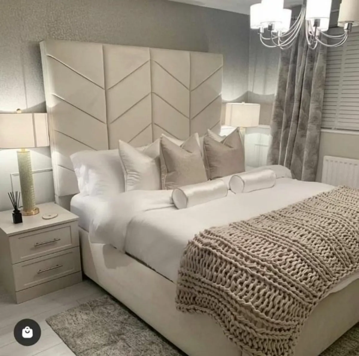 New High Headboard Luxury Beds - Image 3