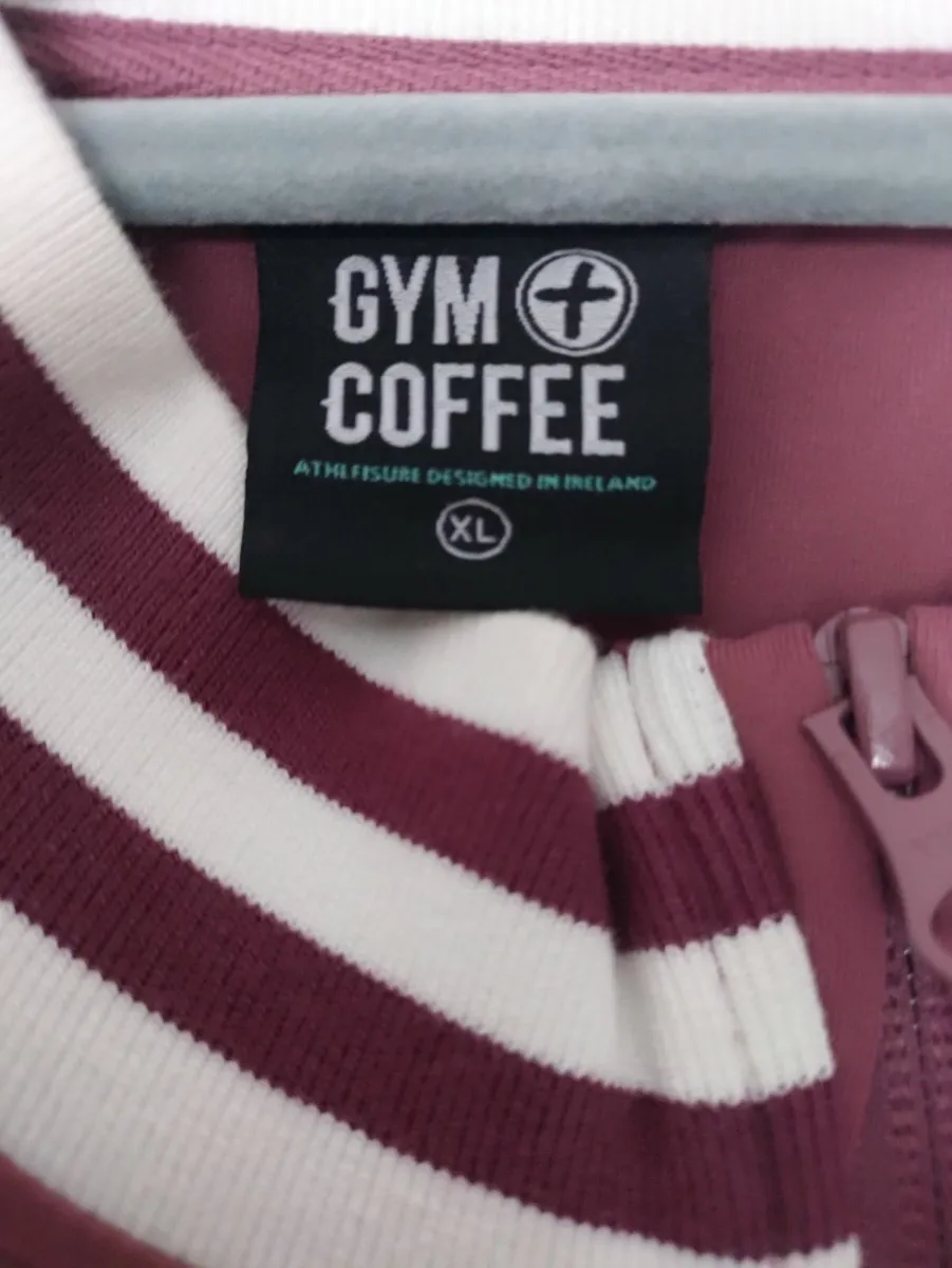 Gym+Coffee Track Top XL New - Image 3