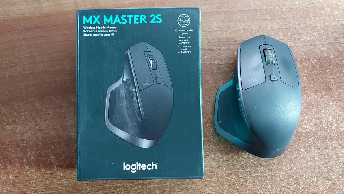 Logitech MX Master 2s Bluetooth/Wireless Mouse - Image 1