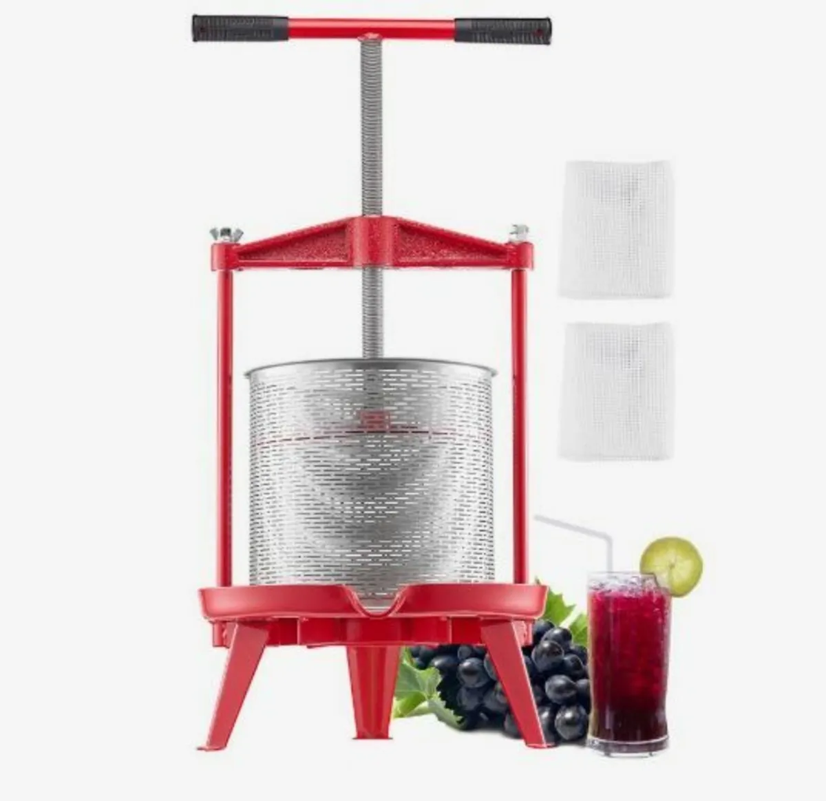 Fruit Wine Press Manual Press for Wine Making - Image 1