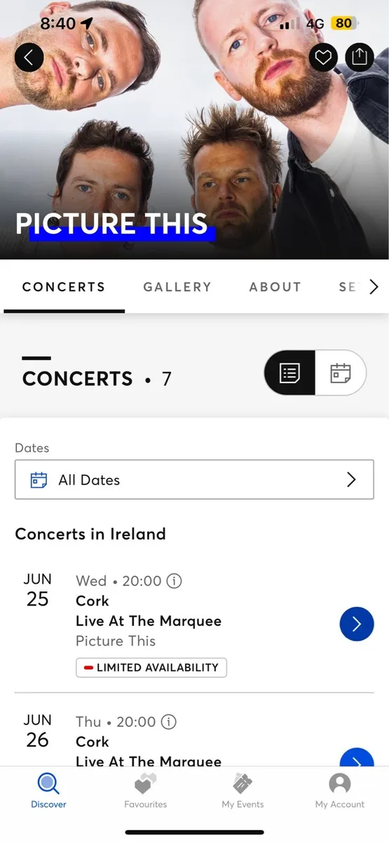 Picture this tickets