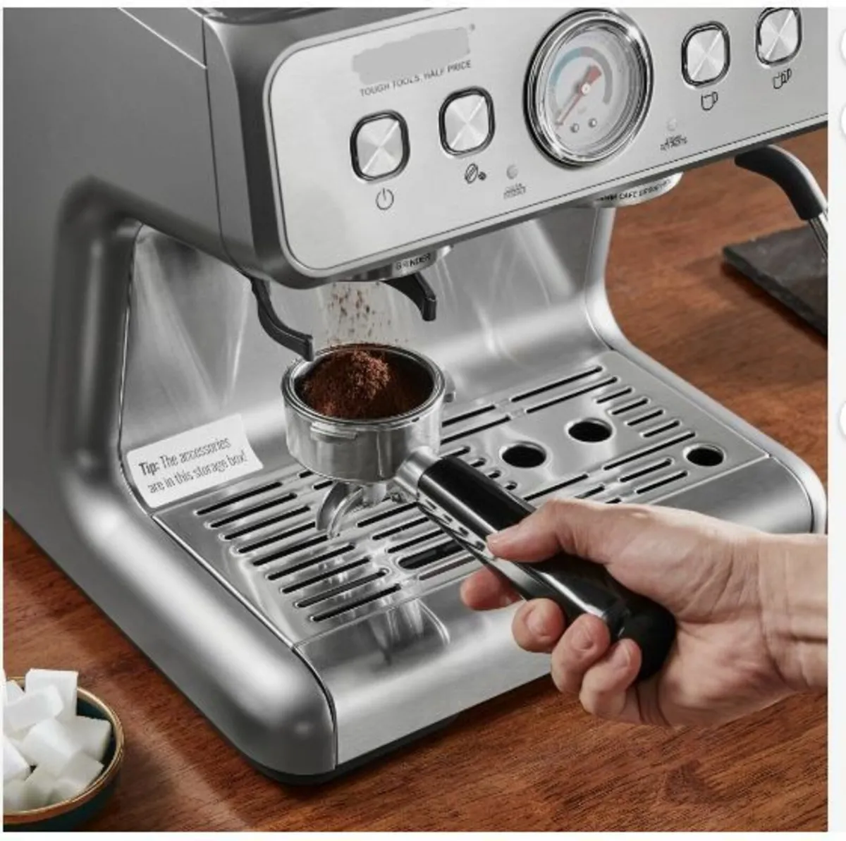 Espresso Machine with Grinder - Image 3