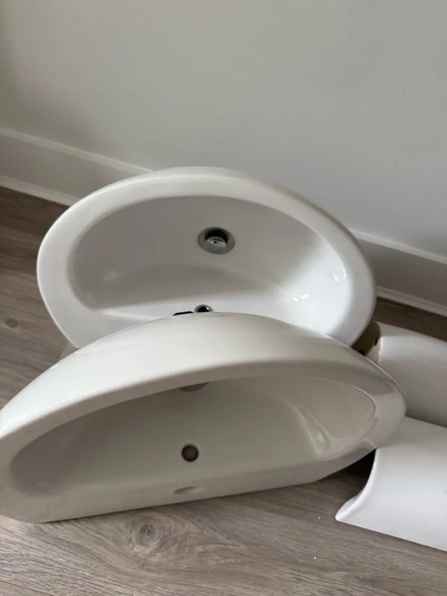 Two brand new sinks 55cm - Image 2