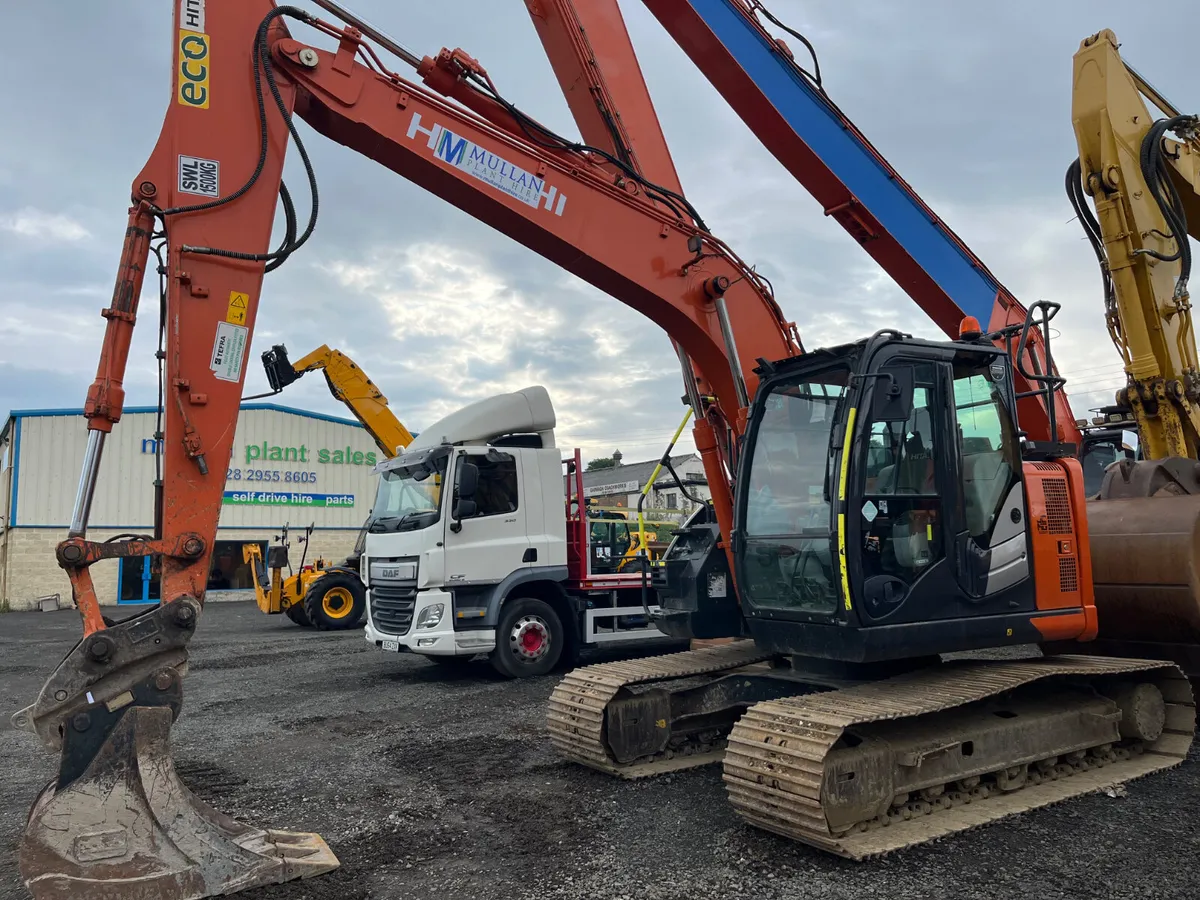 2020 Hitachi ZX135 4650Hrs - MULLANS - Image 2