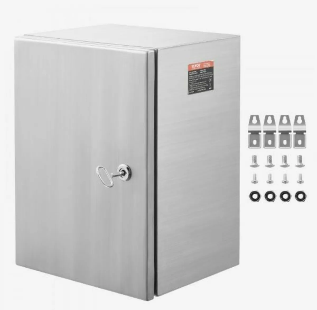 Steel Electrical Box, 16"x 12"x 10", 304 Stainless - Image 1