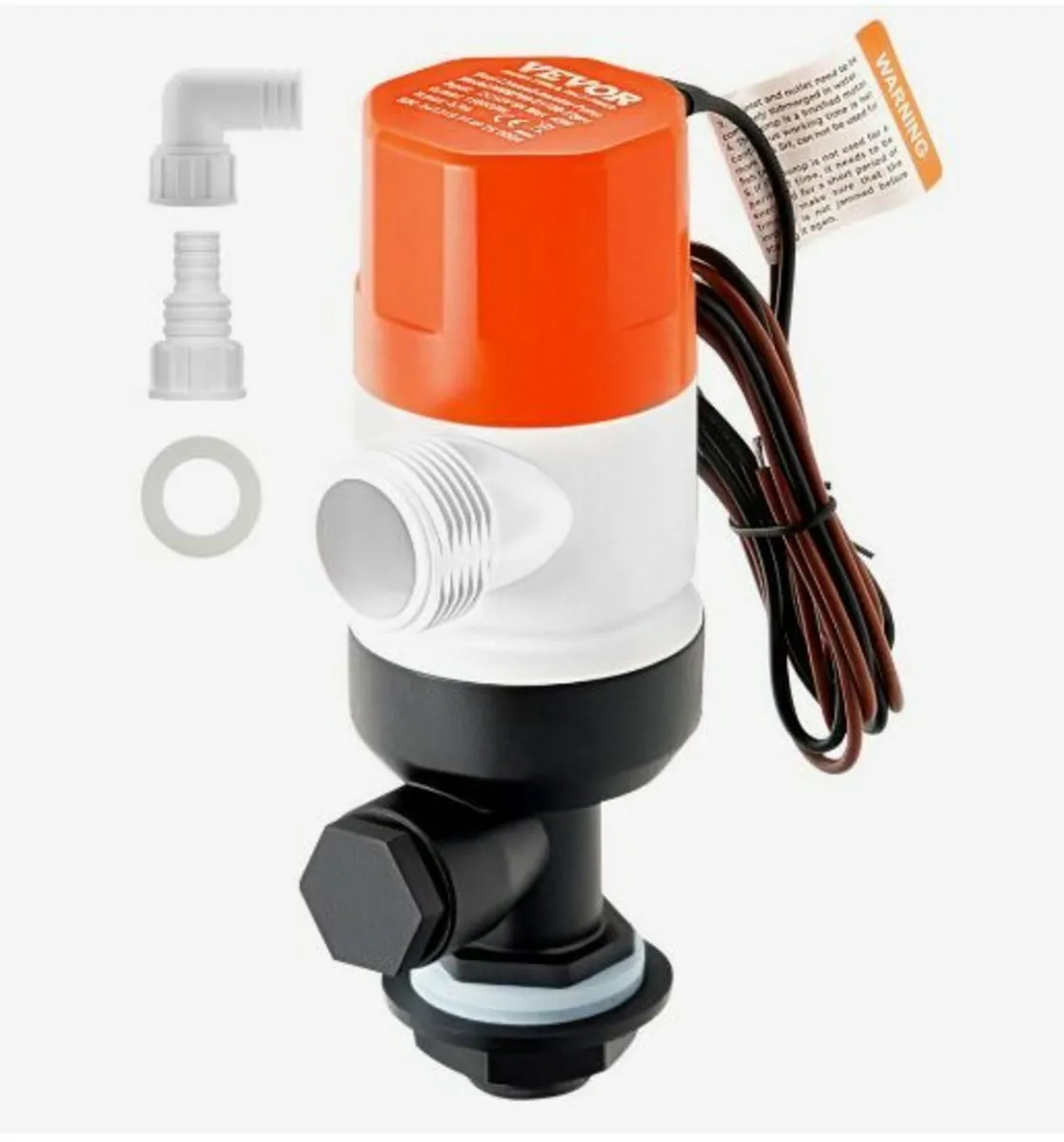 Livewell Pump for Boat 12V 1100GPH - Image 1