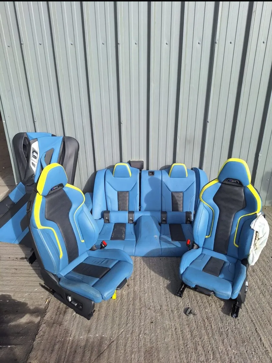 2021 M4 Competion Full Leather Interior - Image 4