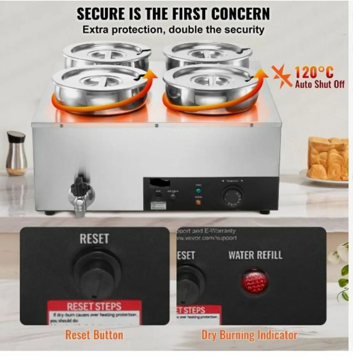 Commercial Soup Warmer Soup Station - Image 2