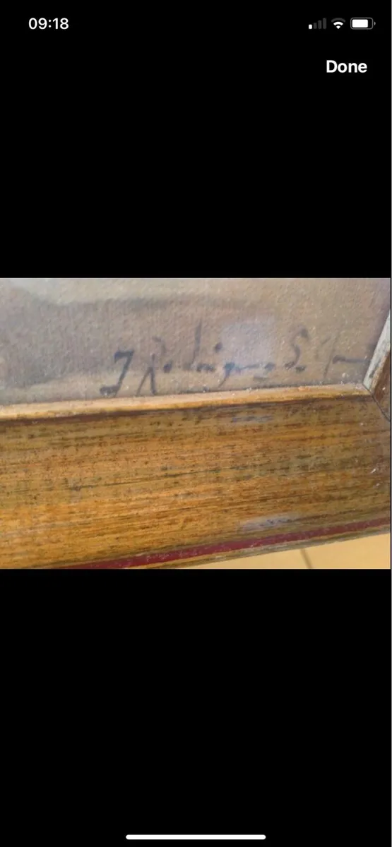 Antique Picture- La Guitarista - Image 4