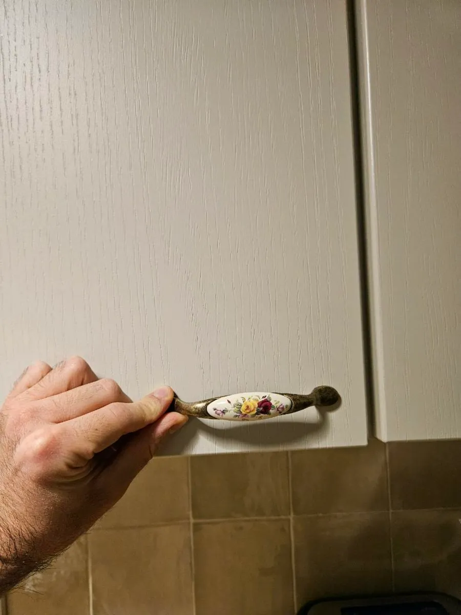 Vintage kitchen door handles - Image 3