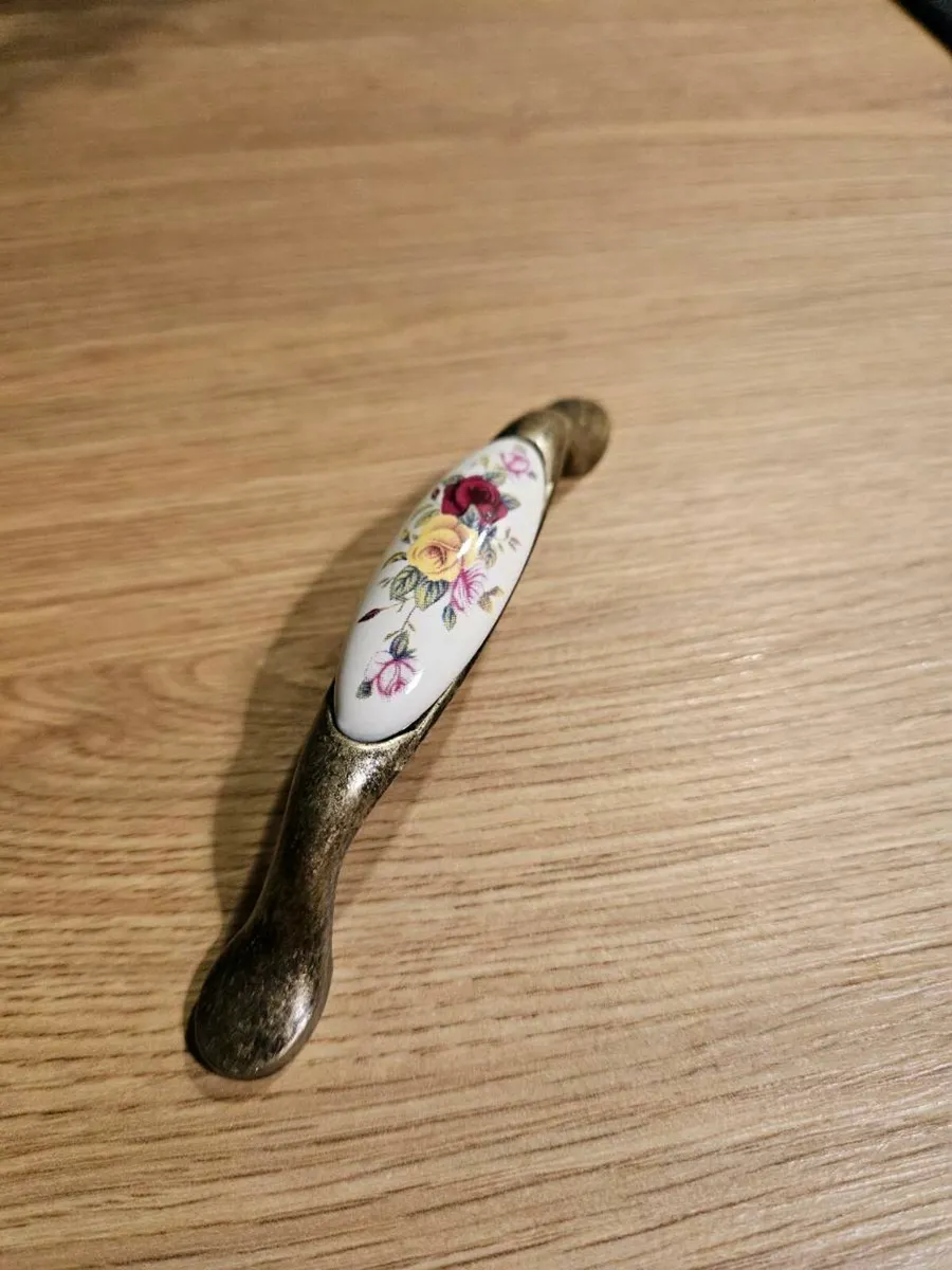 Vintage kitchen door handles - Image 1