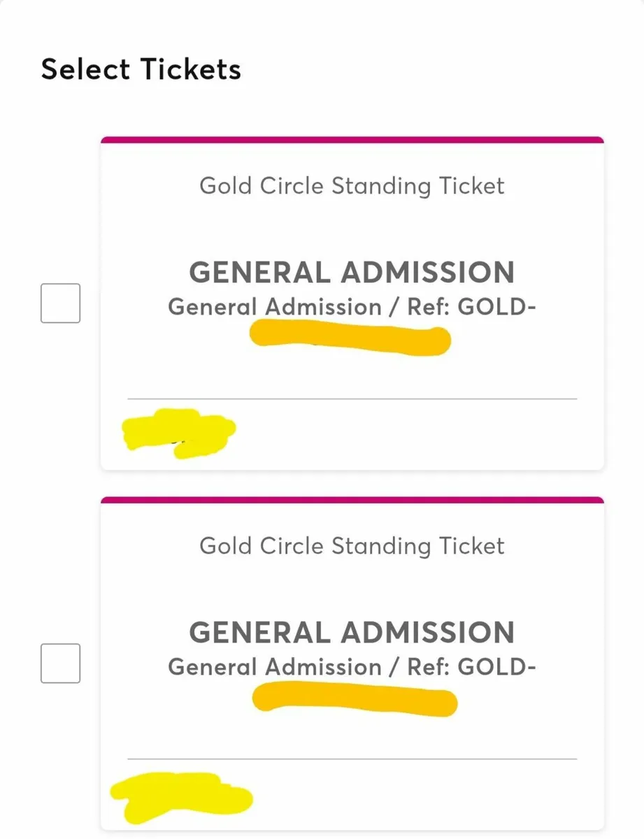 Zach Bryan Gold Circle Tickets Friday 21st - Image 2