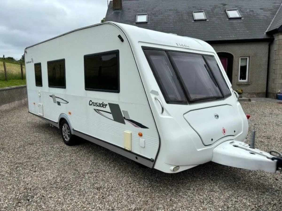 2009 Elddis Crusader 4 berth. Just serviced. - Image 1