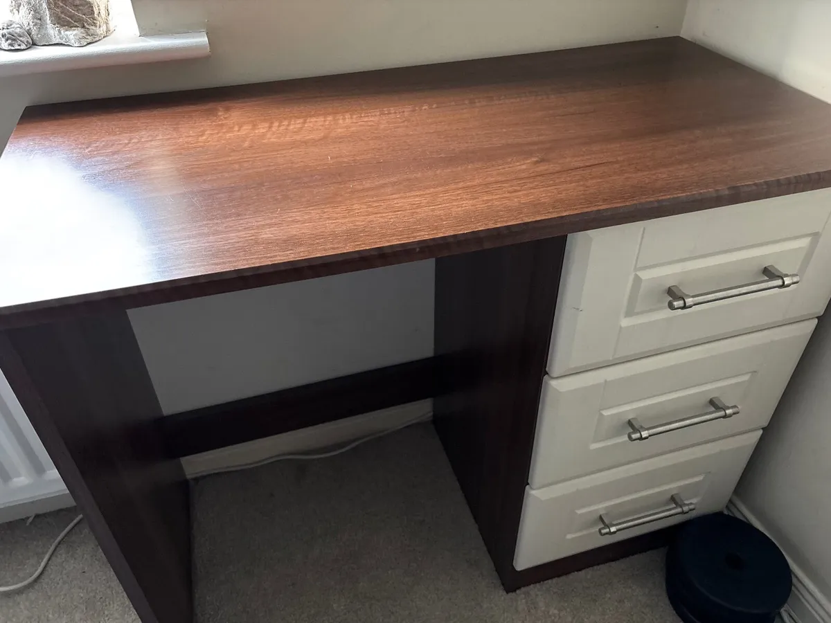 Wooden desk