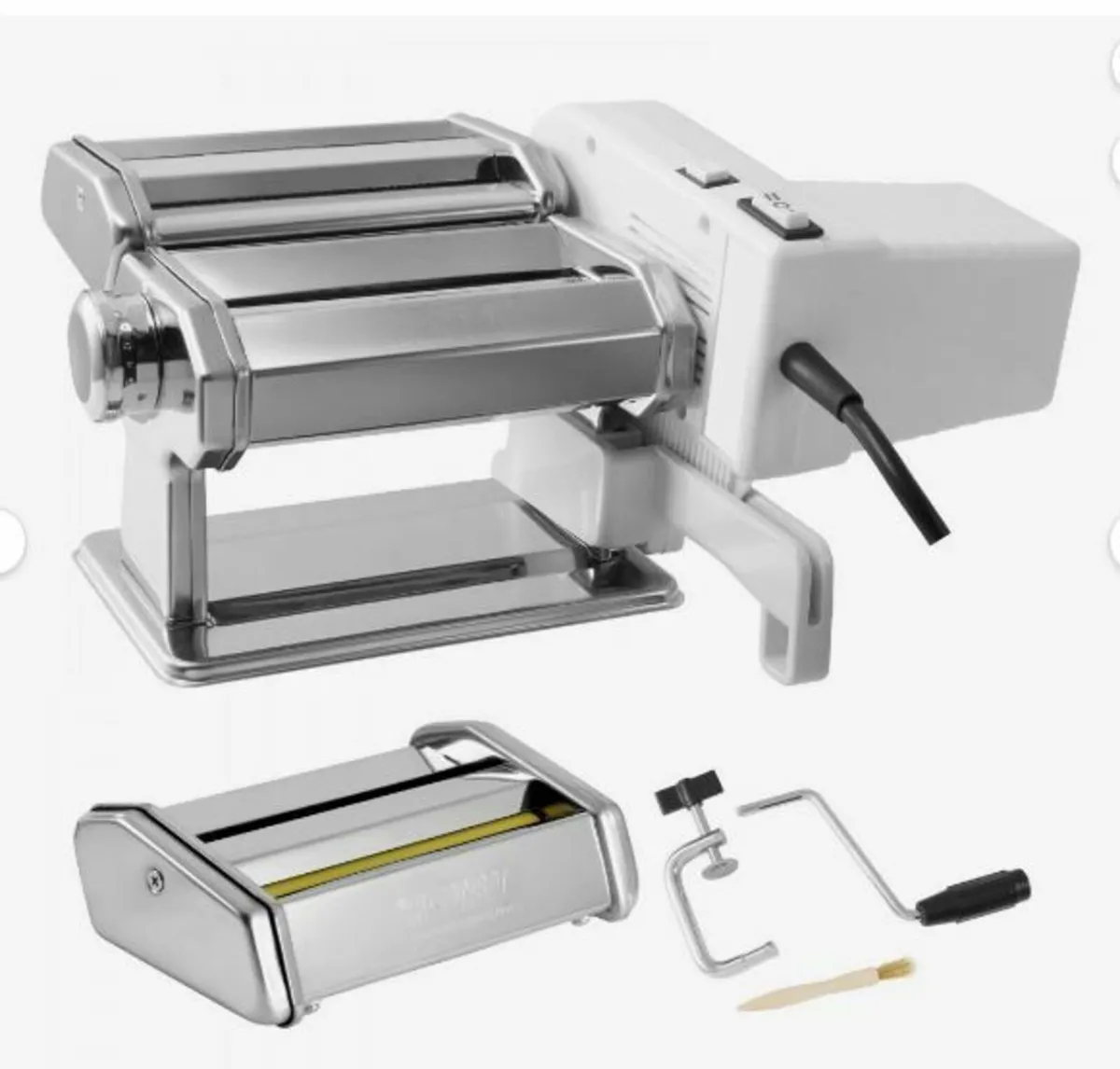 Electric Pasta Maker Machine, 9 Adjustable - Image 1