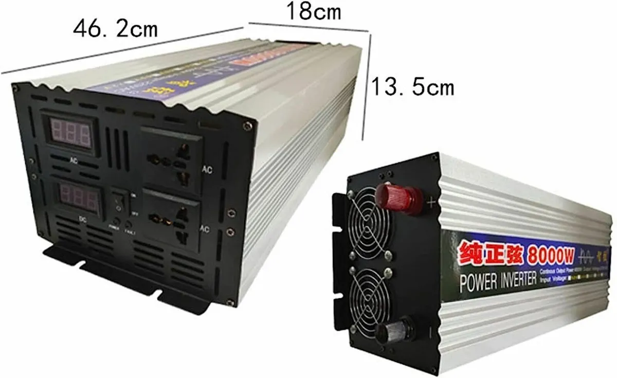 8000W 12V/24V Solar Inverter Automatic Converter - Image 2