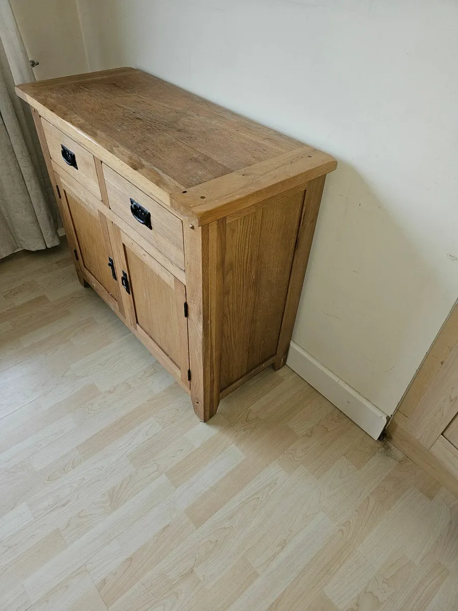 Solid Oak Sideboard - Image 2