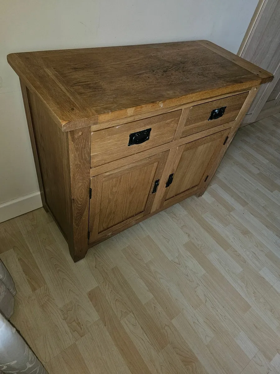 Solid Oak Sideboard - Image 3
