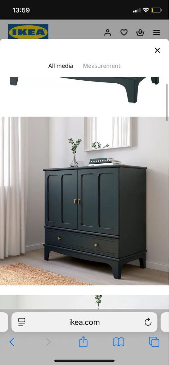 Ikea Green Cabinet Lommpard - Image 1