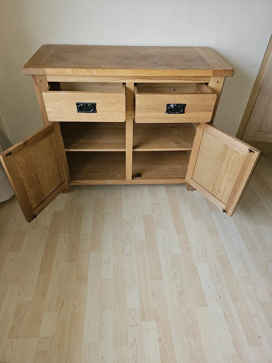 Solid Oak Sideboard - Image 4