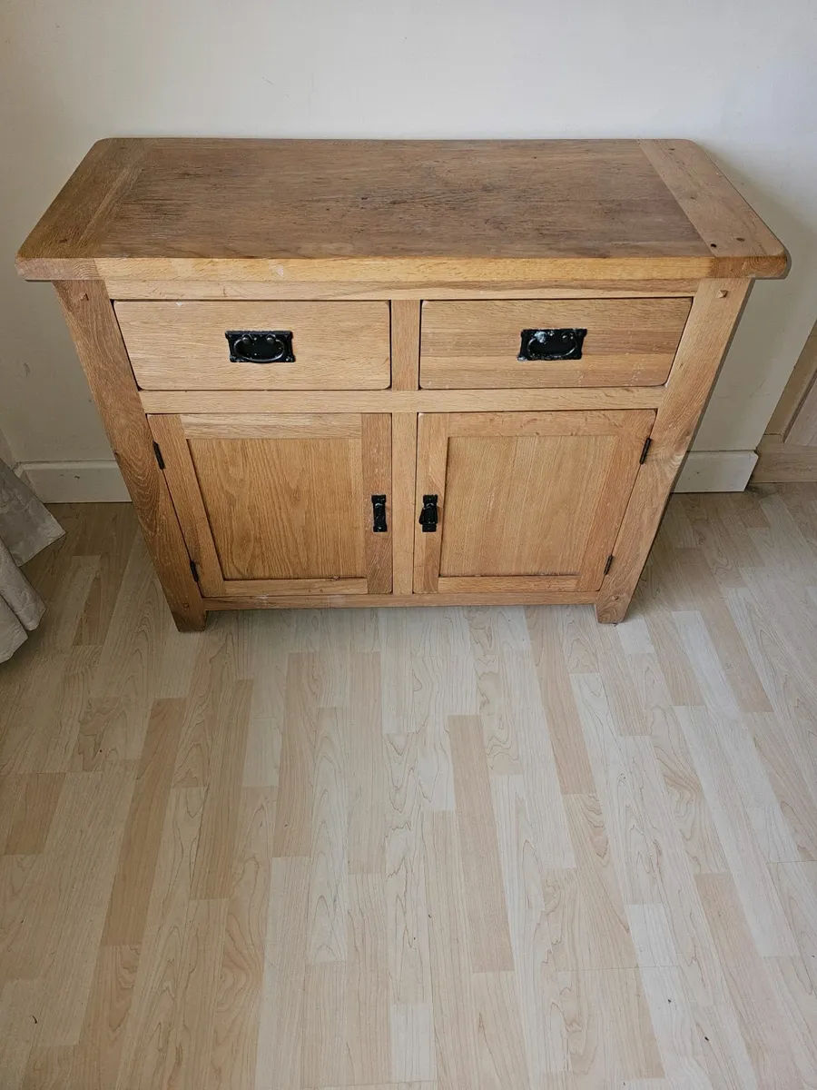 Solid Oak Sideboard - Image 1