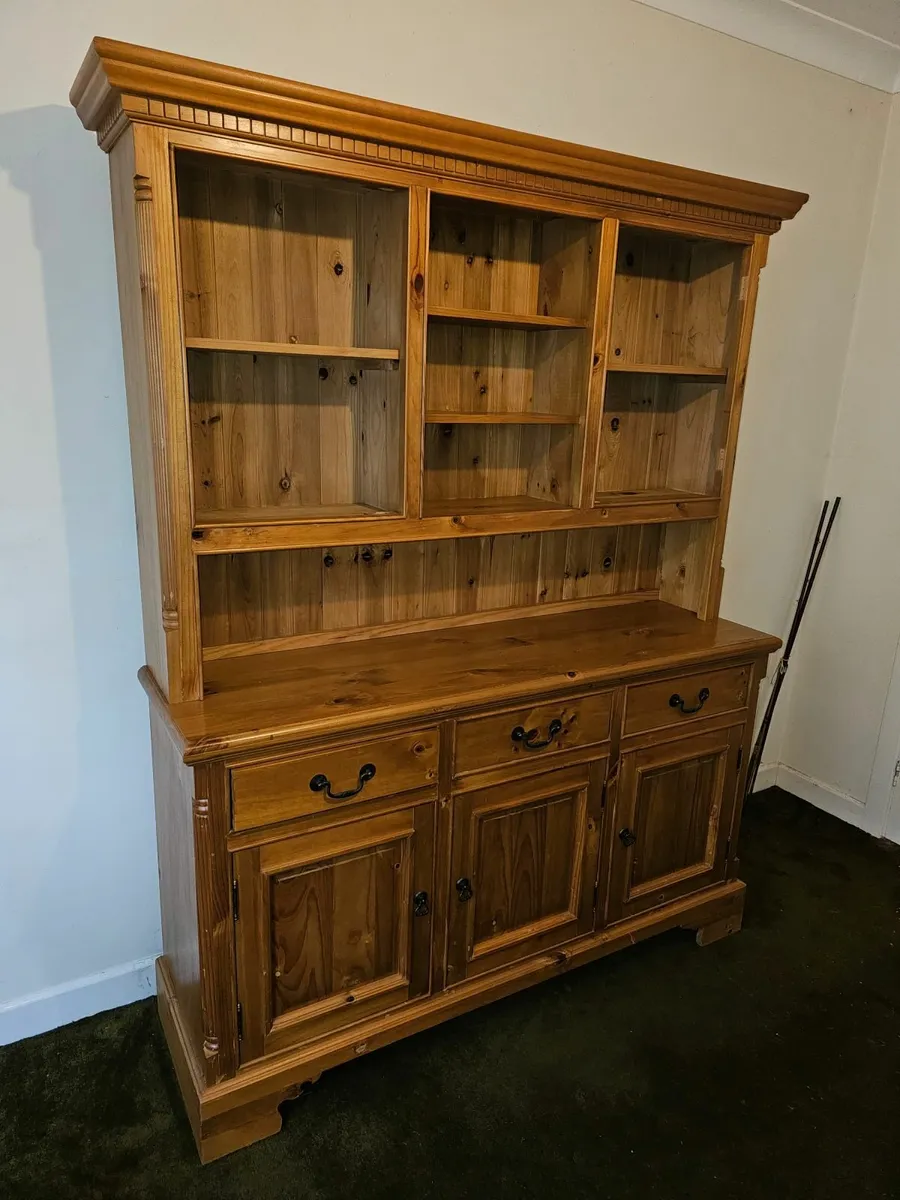 Solid Pine Kitchen Dresser / Sideboard - Image 3