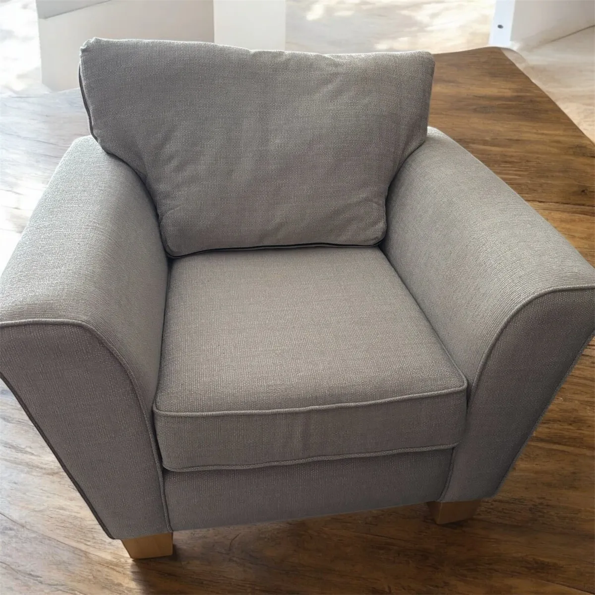 Grey bucket Armchair - Image 2