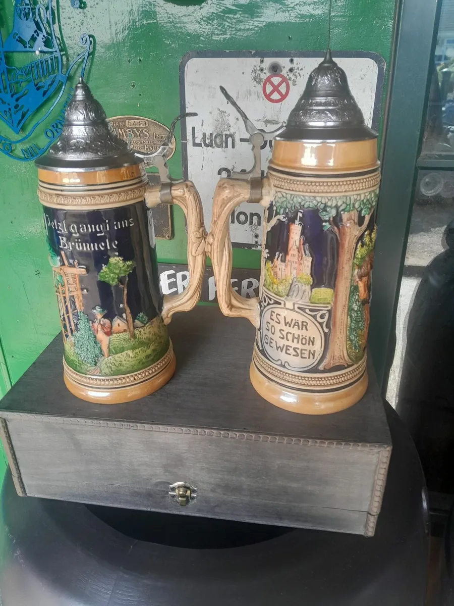 Two vintage German stins - Image 4