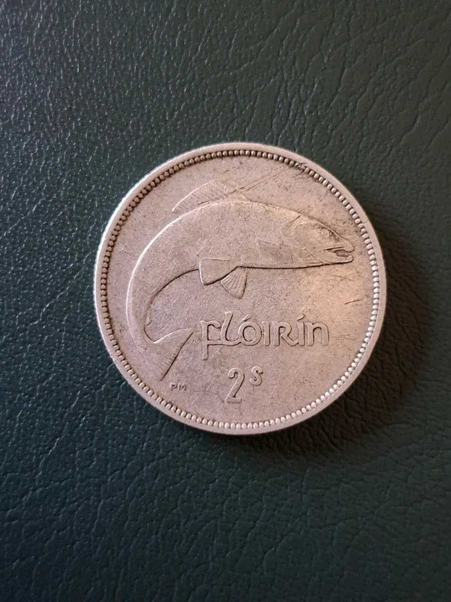 Irish silver Florin coin 1940 - Image 1