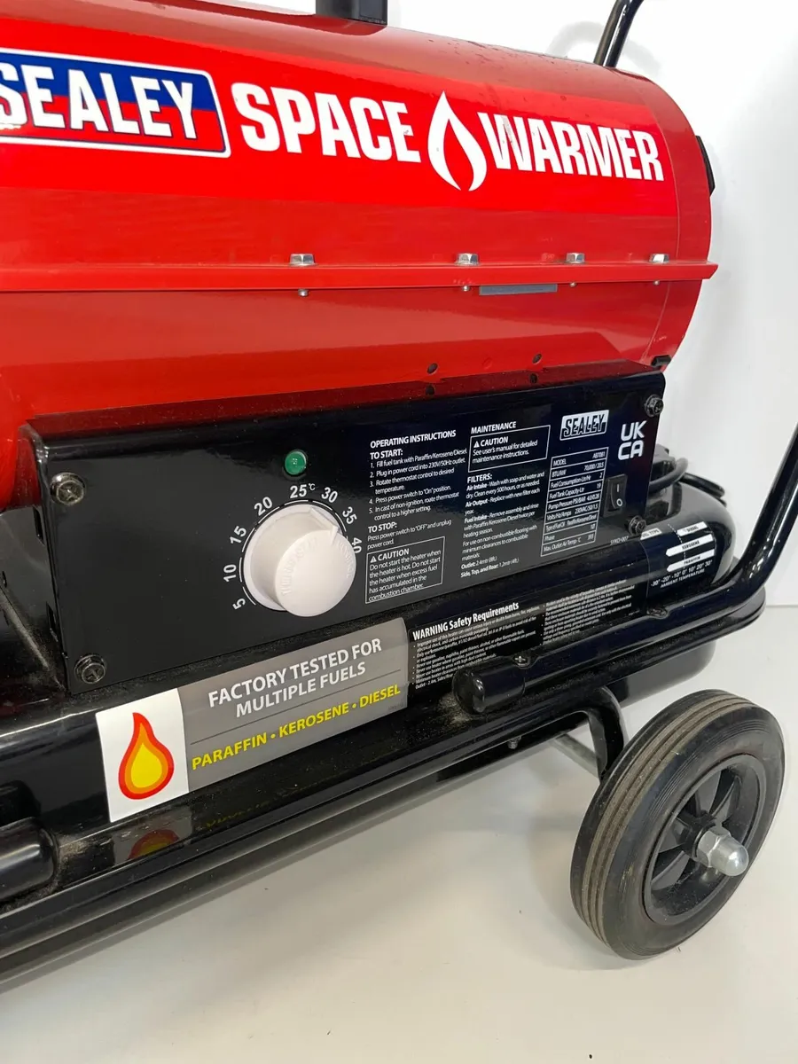 Sealey Kerosene / Diesel Space Warmer AB7081 - Image 2