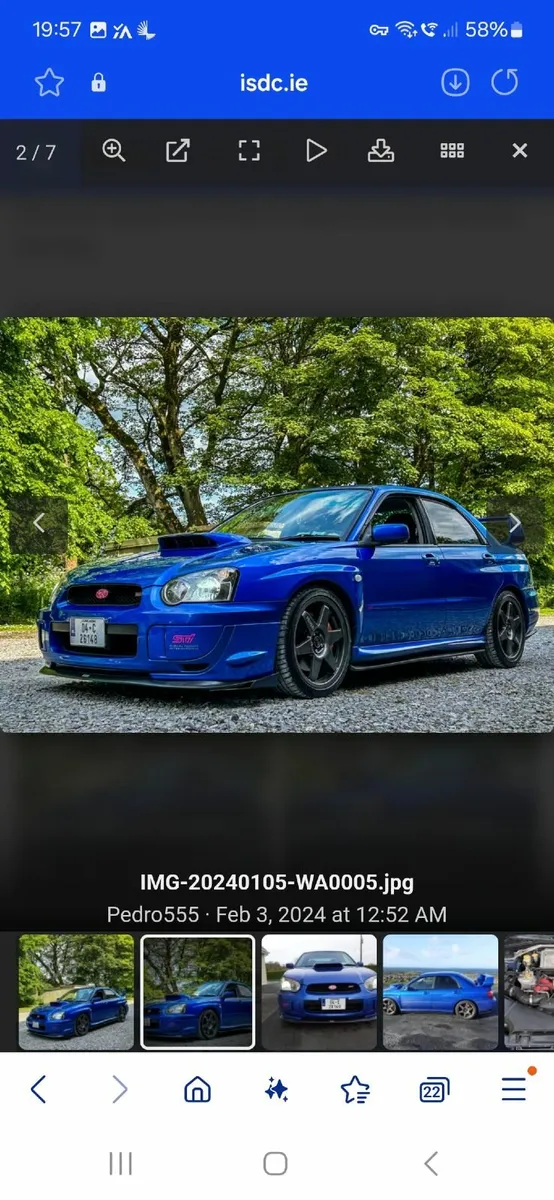 Subaru Impreza 2004 STI JDM - Image 1