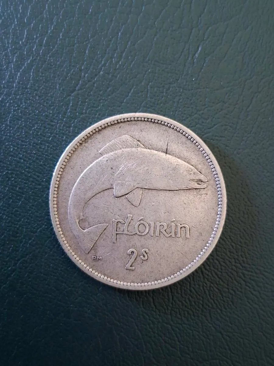 Irish Silver Florin coin 1939 - Image 1