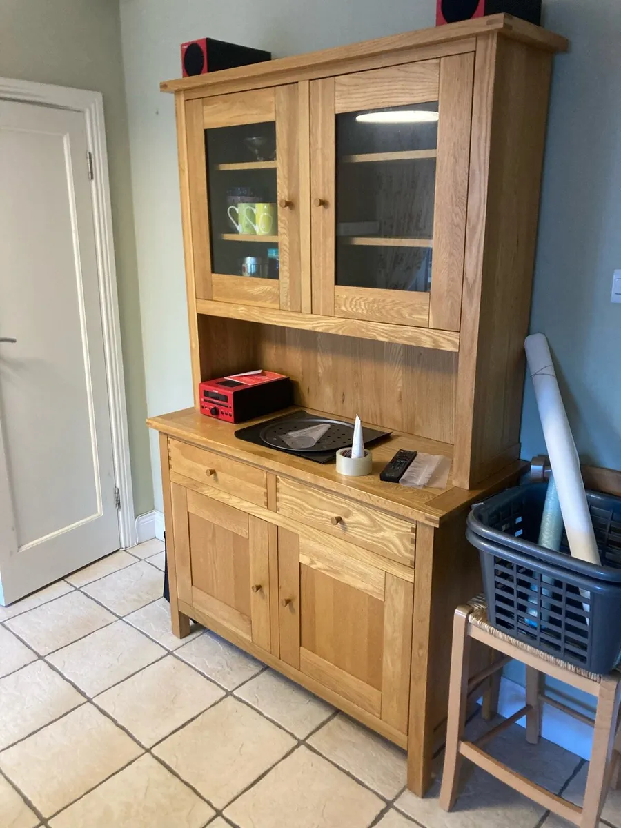 Solid oak dresser