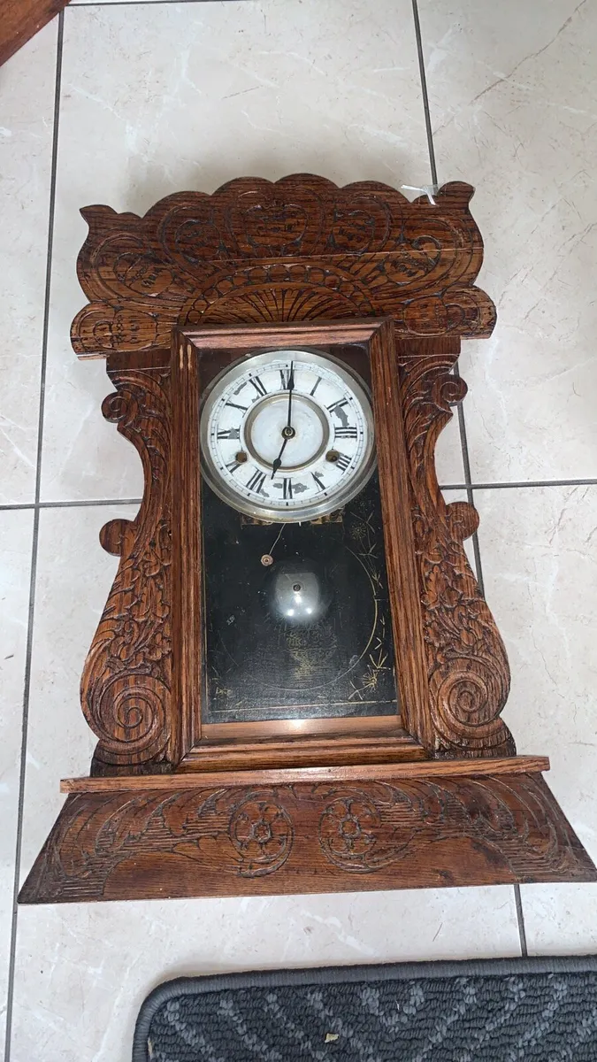 Gingerbread Hanging Wall Clock