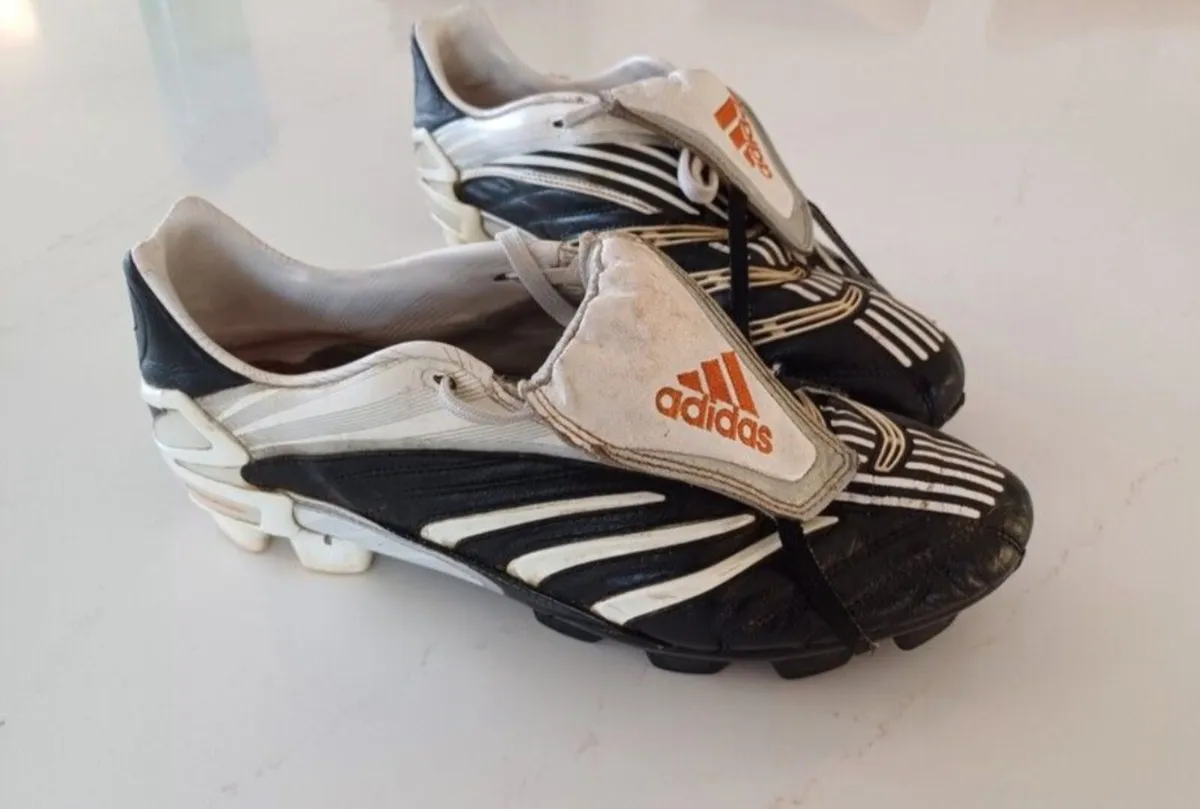 RARE Adidas Predator ABSOLUTE Black/White SG - Image 1